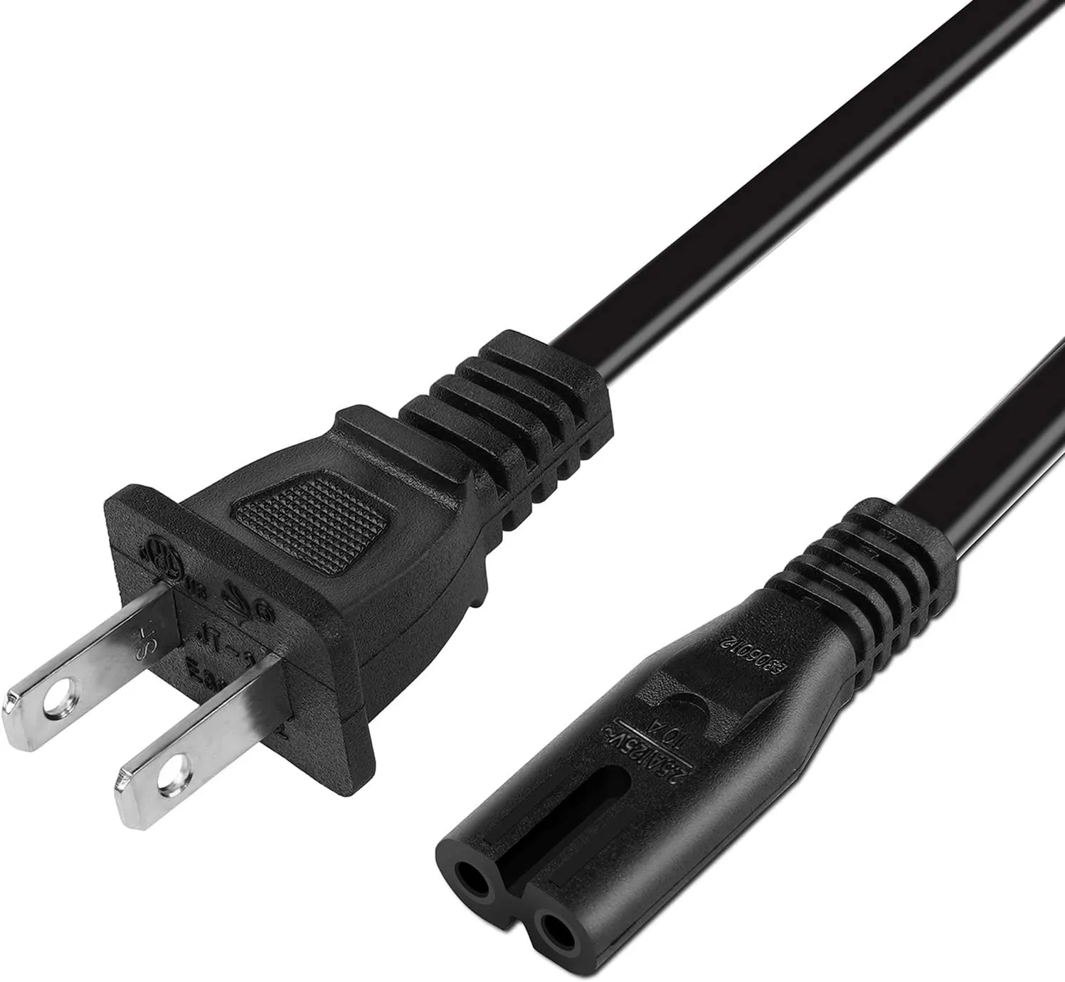 10 Feet AC Power Cord for PlayStation 4 (PS4) Slim/PlayStation 5 (PS5) Xbox One S/X, Xbox Series S/X Game Console Replacement Power Cable