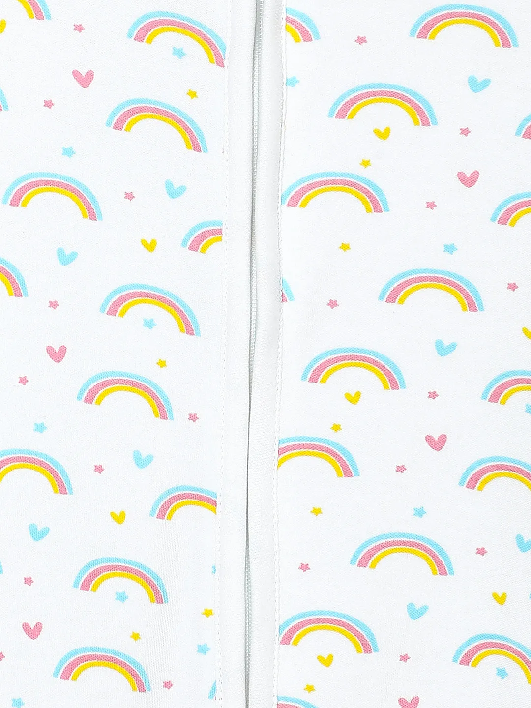Baby Zipper Romper Combo of 2: Fairyland-Magic Bow