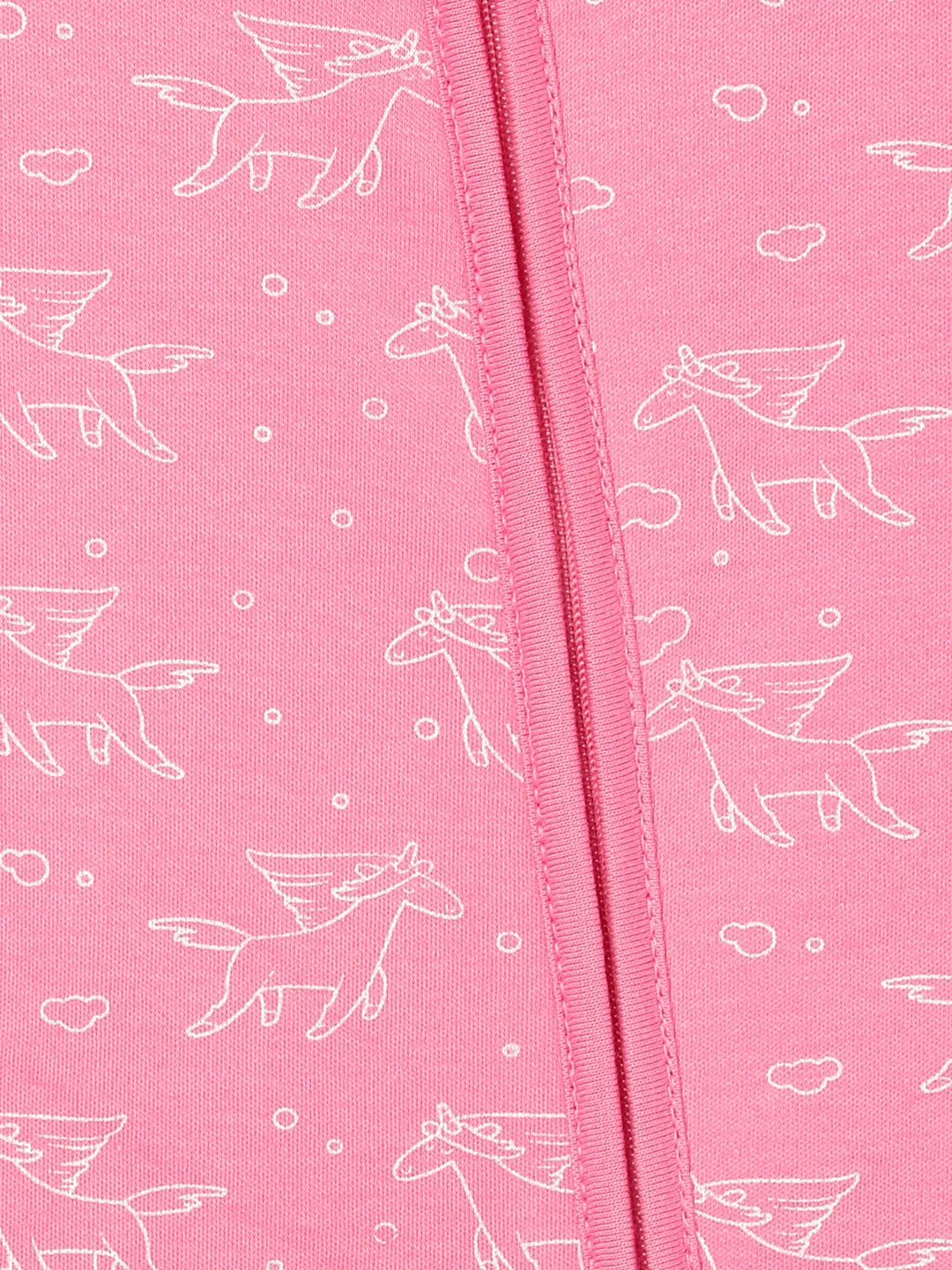 Baby Zipper Romper Combo of 2: Fairyland-Magic Bow