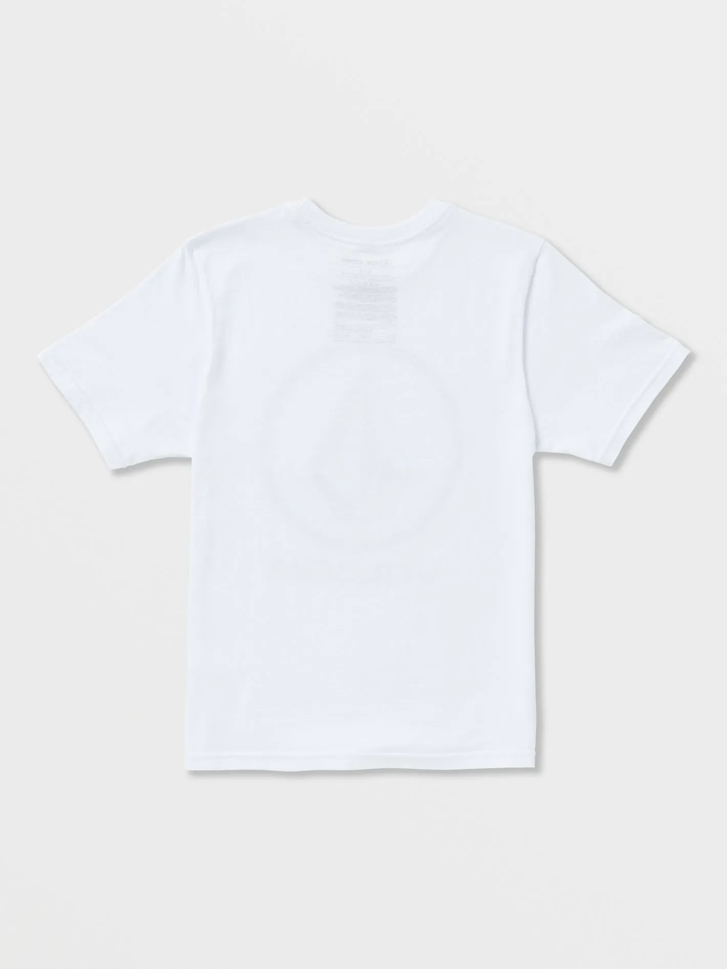 Big Boys Circle Corp Short Sleeve Shirt - White