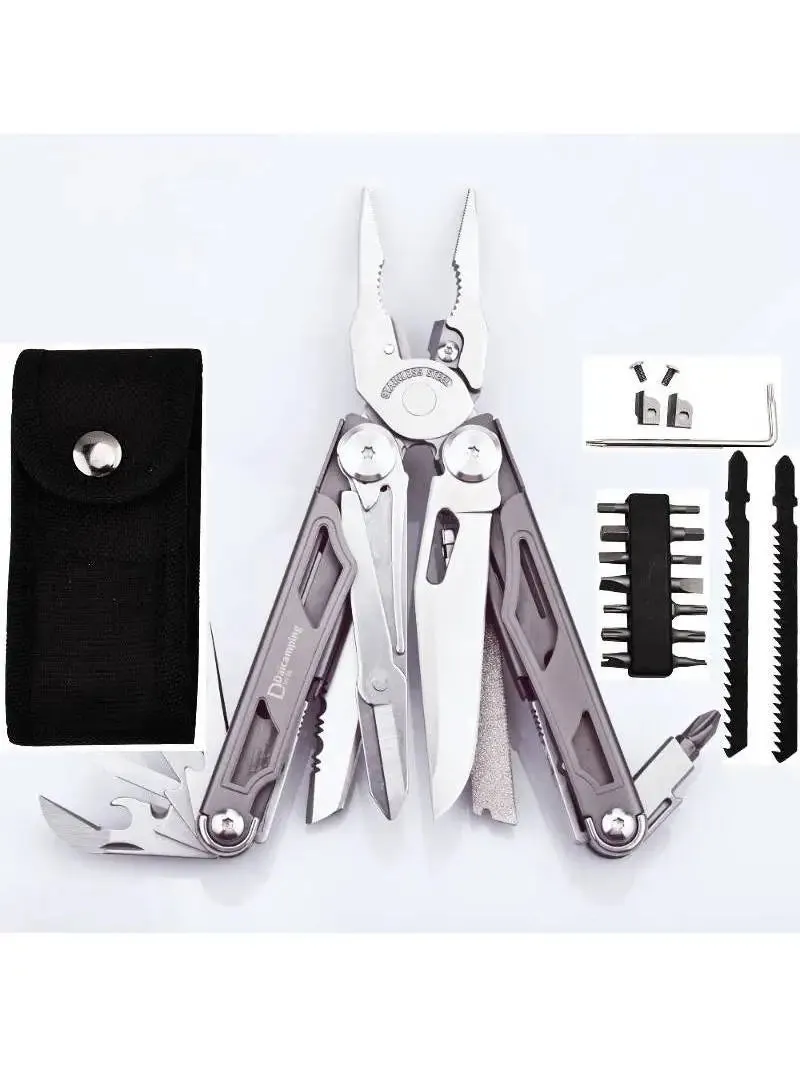 Daicamping DL30 Replaceable Part Hand Multi Tool Multi-tool Sets Cutter Survival Pliers Multifunctional Folding Knife Multitools