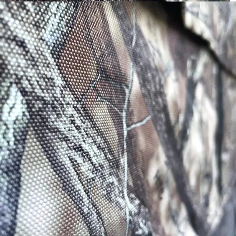 Deluxe Steel Frame 3 or 4 Person Hunting Ground Blind Shoot Through Mesh Windows and Anchoring System Included Hunting Blind