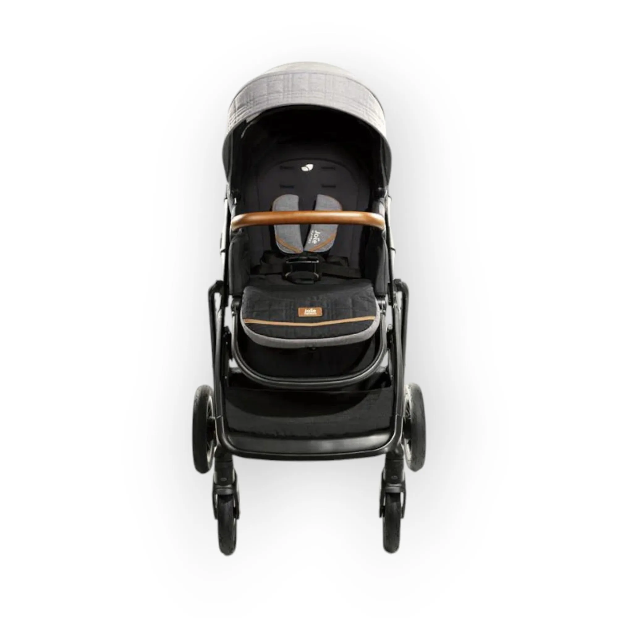 Joie Aeria W/ RC and Adpt Stroller - Carbon
