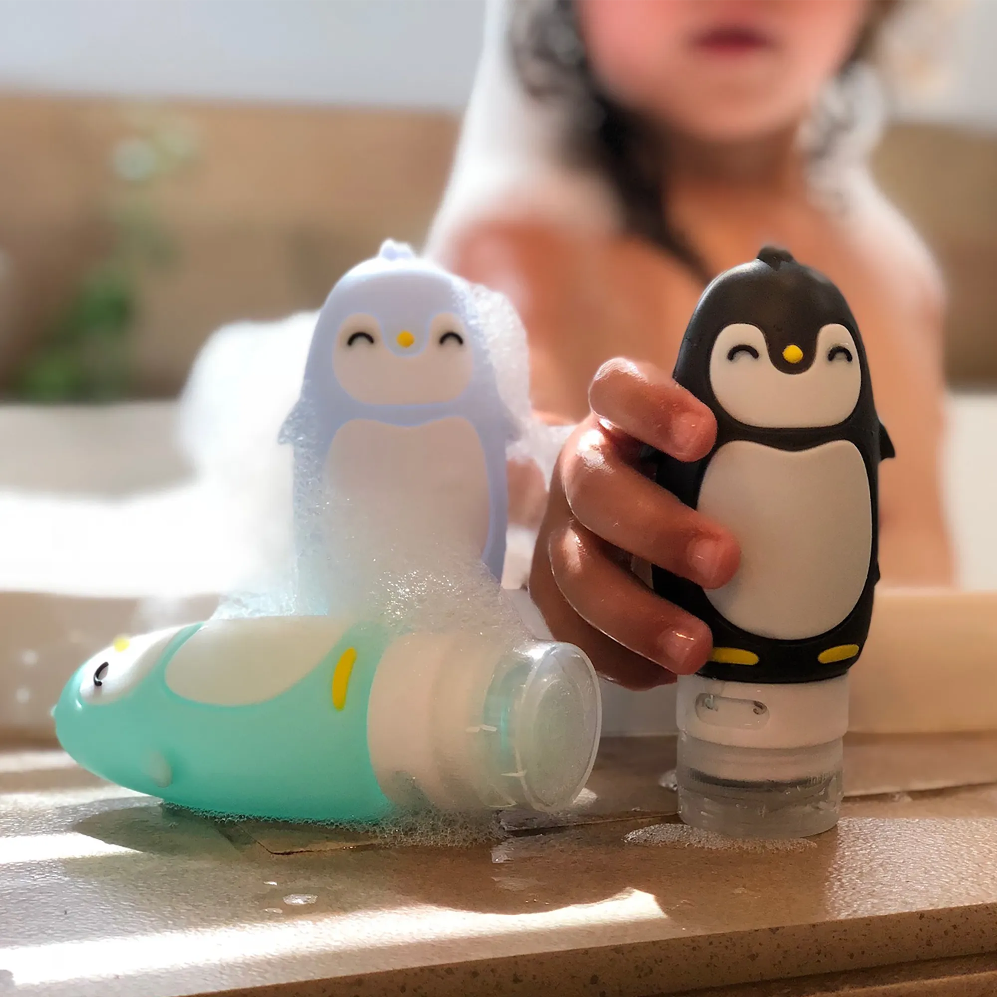 Kanga Care Travel Buddiez - Penguin Family (4 pack)