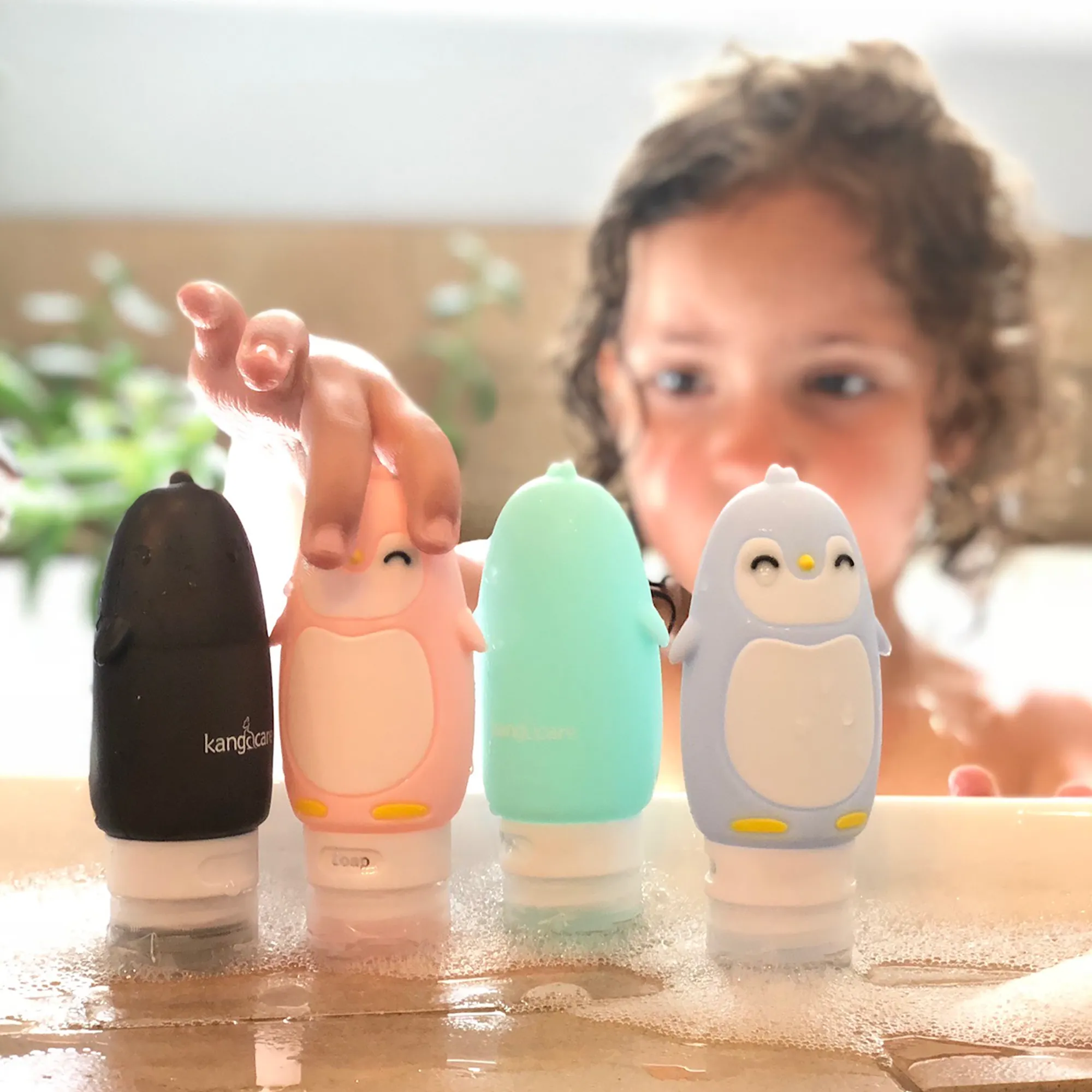 Kanga Care Travel Buddiez - Penguin Family (4 pack)