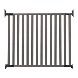 KidCo Angle Mount Safeway  Hardware Mounted Safety Gate - Gray Bamboo