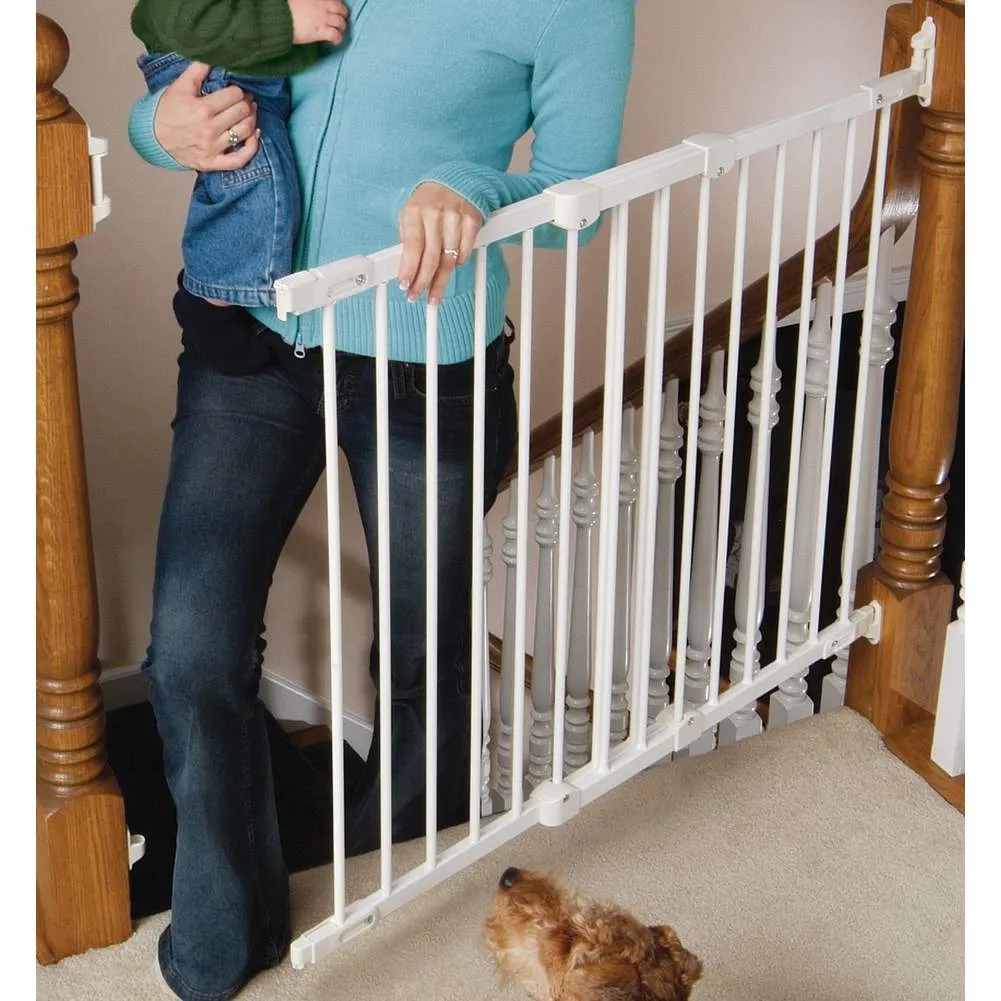 KidCo Angle Mount Safeway  Hardware Mounted Safety Gate - White