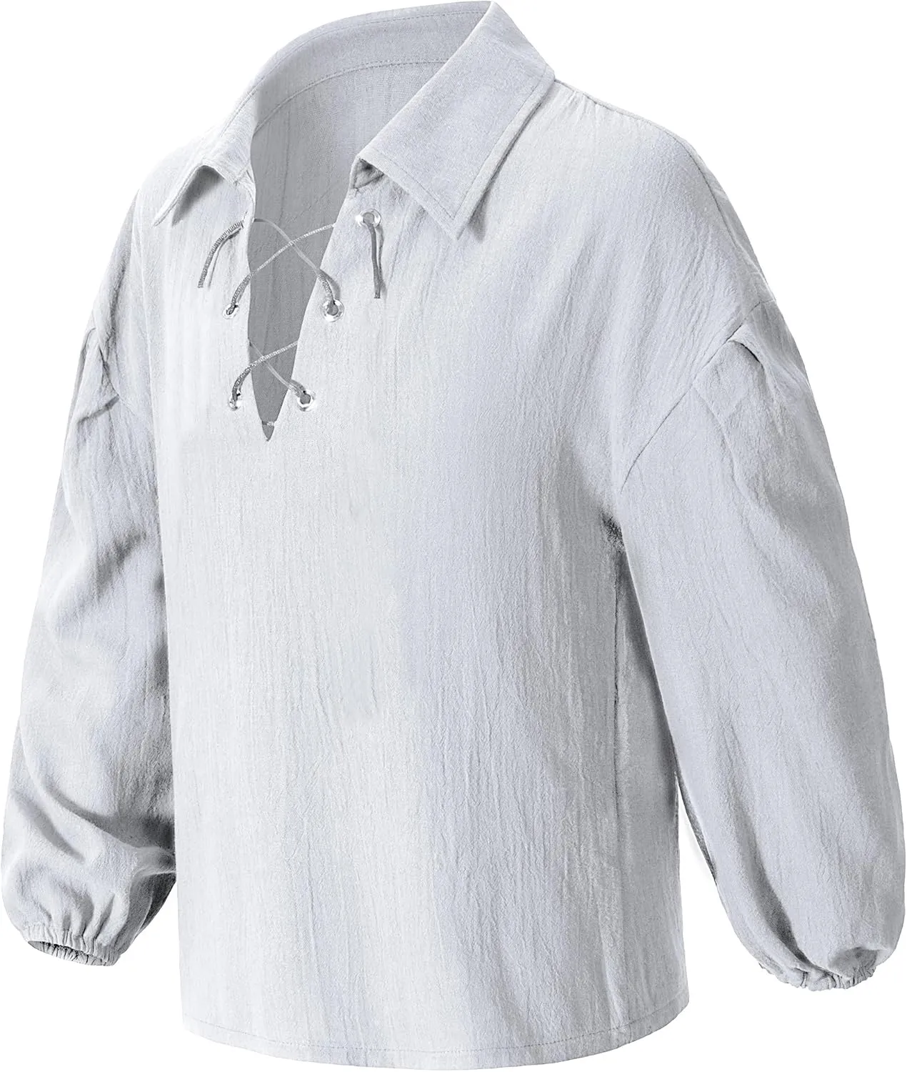 Kids Medieval Viking Pirate Renaissance Retro Costume Shirt for Boys Halloween Party Cosplay 3-12 Years