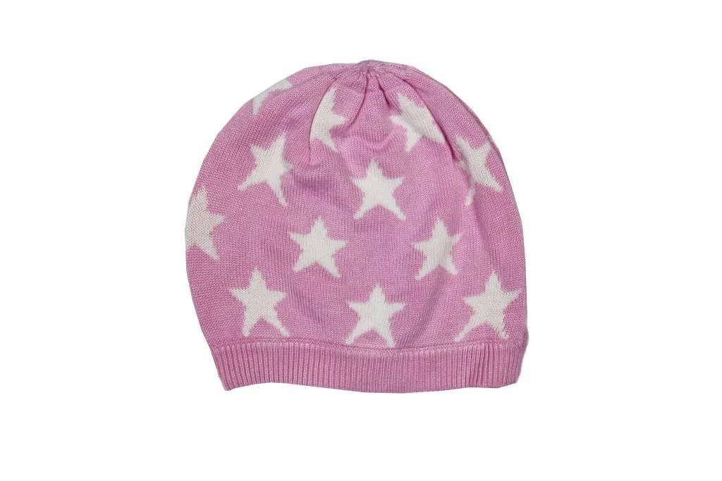 Knit Bamboo Star Beanie
