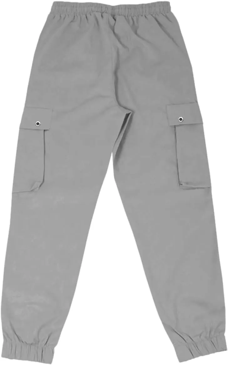M Menmentings Men's Outdoor Jogging Casual Sweatpants Stretch Waist Lightweight Cargo Pants