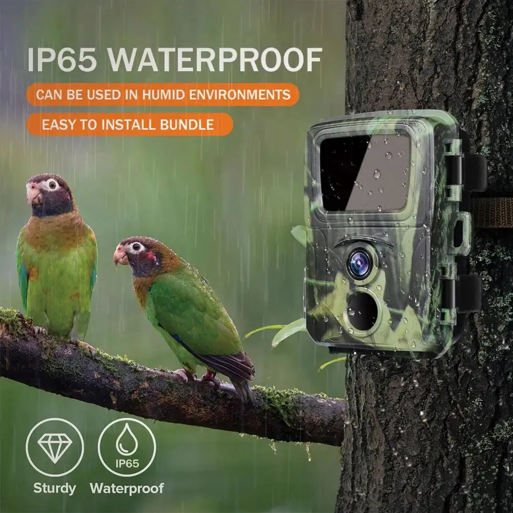 Mini Trail Hunting  Camera Wild Hunter Cam Mini600 20MP 1080P Wildlife  Animal Cameras Night Vision Photo Traps Surveillance