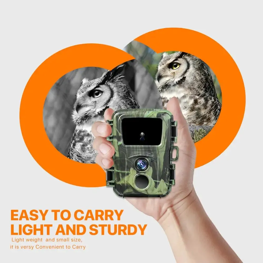 Mini Trail Hunting  Camera Wild Hunter Cam Mini600 20MP 1080P Wildlife  Animal Cameras Night Vision Photo Traps Surveillance