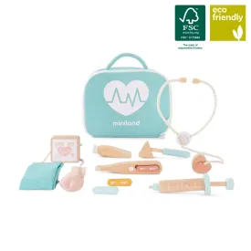Miniland - Doll Wooden Doctor Set