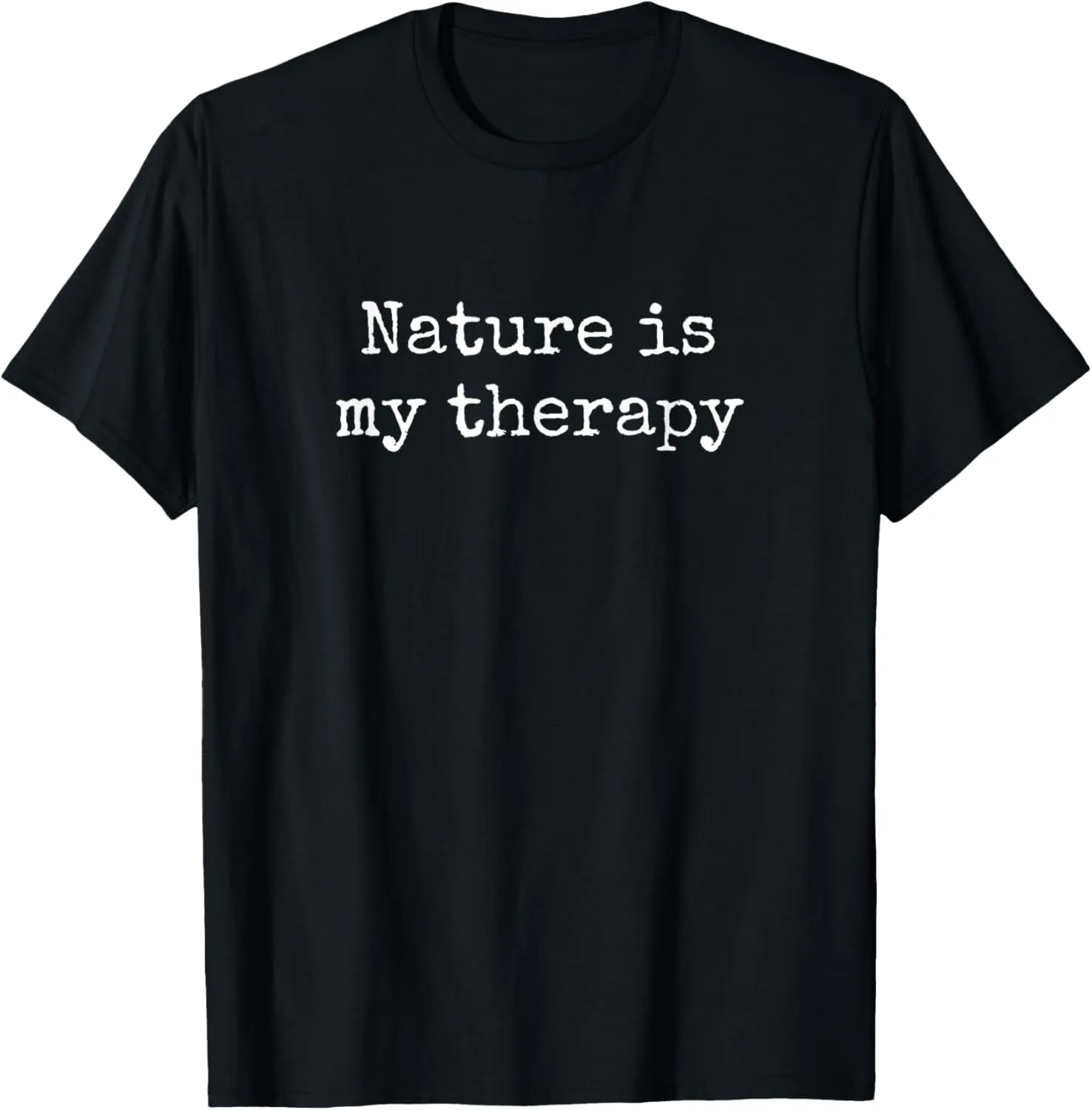 Nature Is My Therapy, Outdoor Lover Hiking Camping T-Shirt