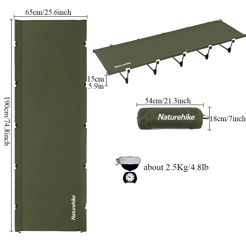 Naturehike XJC05 Camping Bed Ultra Light Supplies Hammock Bed Folding Cot Outdoor Hiking Supplies Bed NH20JJ001