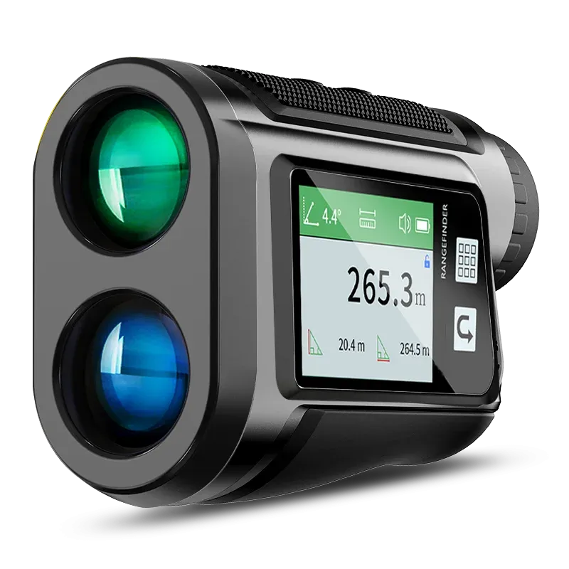 NOHAWK Golf Laser Rangefinder USB Rechargeable with Slope Compensation For Golfer Range Finder Hunting Monocular