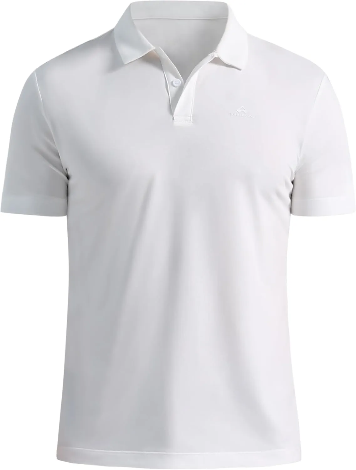 Pioneer Camp Men's Golf Shirt UPF 50  Quick Dry Polo Shirts Short Sleeve Moisture Wicking Performance Tees Collar Work Shirts