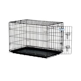 Precision Pet Products ProValu Crate 1 Door 4000 Black 36x23x25