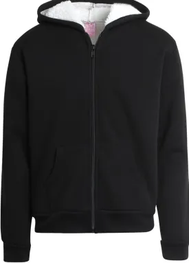 Real Love Girls' Sweatshirt - Heavyweight Fully Sherpa Lined Super Soft Plush Zip Hoodie - Winter Sweatshirt, 7-16