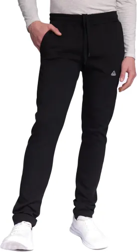 SCR Tall Mens Sweatpants - Cotton Athletic Pants - Men's Joggers with Zipper Pockets - Long Open Bottom Sweat Pants for Men
