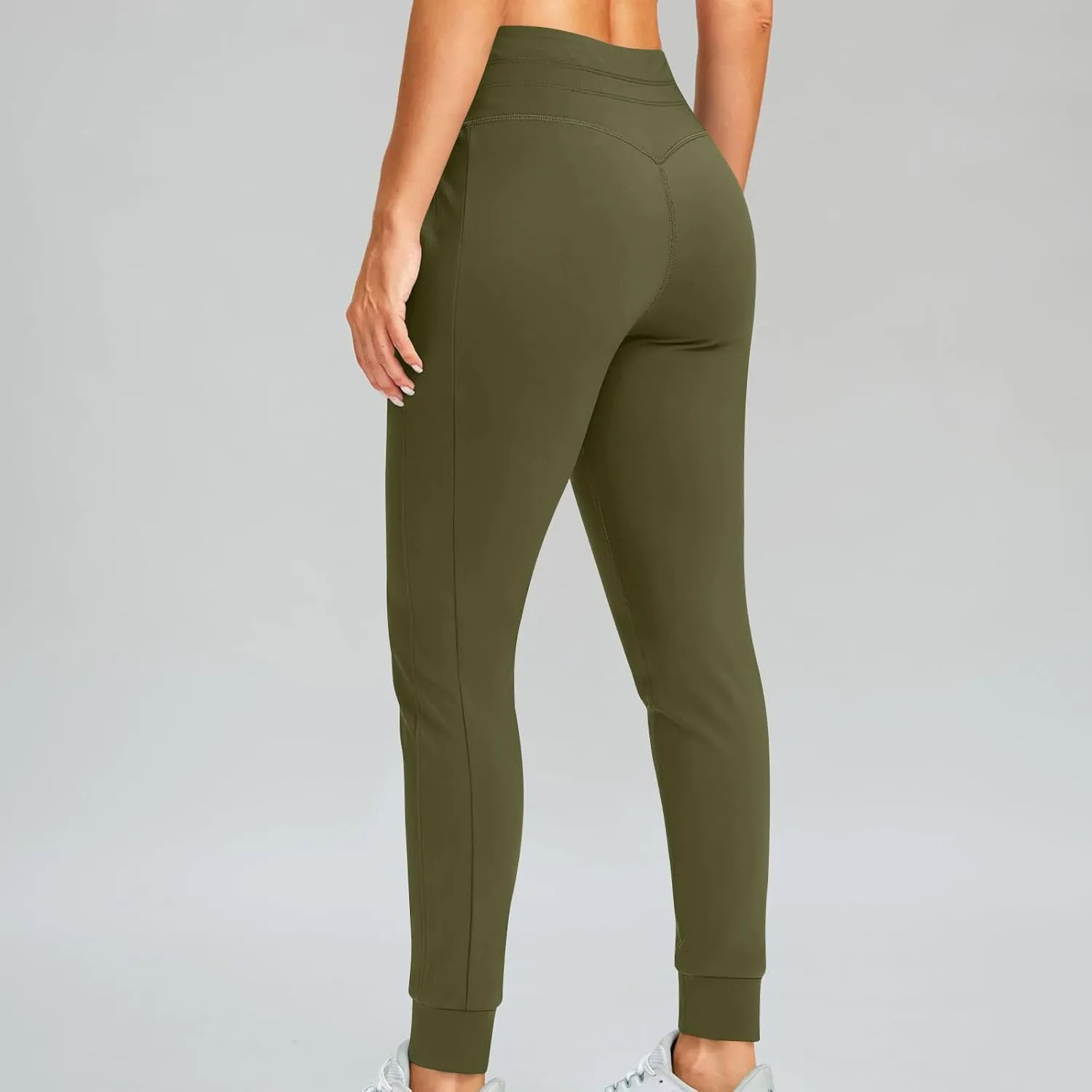 Women's Sherpa Fleece Lined Joggers Running Hiking Thermal Sweat Pants Winter Warm Gym Athletic Ski Lounge Trousers