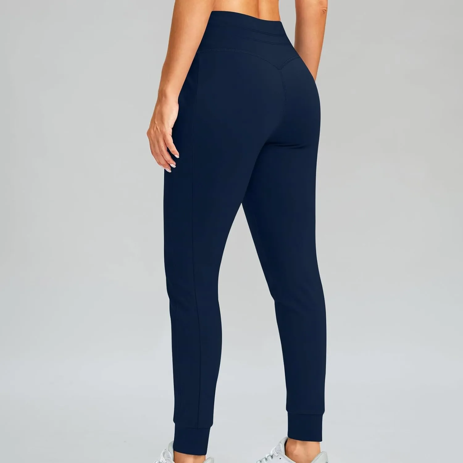 Women's Sherpa Fleece Lined Joggers Running Hiking Thermal Sweat Pants Winter Warm Gym Athletic Ski Lounge Trousers